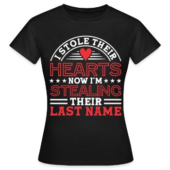 Adopts Adopts Foster Father Foster Mother - Women's T-Shirt - black - Front - AI Model Female 172 dark (172cm)