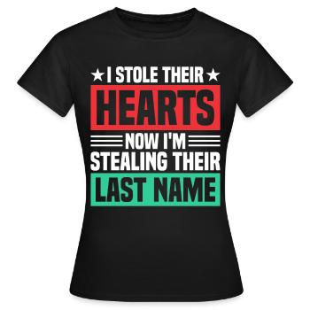 Adopts Adopts Foster Father Foster Mother - Women's T-Shirt - black - Front - AI Model Female 172 dark (172cm)
