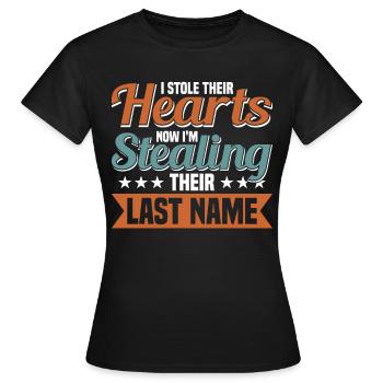 Adopts Adopts Foster Father Foster Mother - Women's T-Shirt - black - Front - AI Model Female 172 dark (172cm)