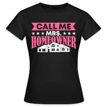 Propriétaire Propriétaire Cadeau Propriétaire Propriétaire - T-shirt Femme - noir - Devant - AI Model Female 172 dark (172cm)
