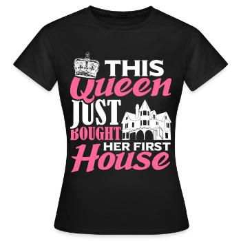 Propriétaire Propriétaire Cadeau Propriétaire Propriétaire - T-shirt Femme - noir - Devant - AI Model Female 172 dark (172cm)