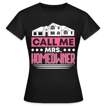 Propriétaire Propriétaire Cadeau Propriétaire Propriétaire - T-shirt Femme - noir - Devant - AI Model Female 172 dark (172cm)