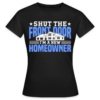 Propriétaire Propriétaire Cadeau Propriétaire Propriétaire - T-shirt Femme - noir - Devant - AI Model Female 172 dark (172cm)