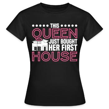 Propriétaire Propriétaire Cadeau Propriétaire Propriétaire - T-shirt Femme - noir - Devant - AI Model Female 172 dark (172cm)
