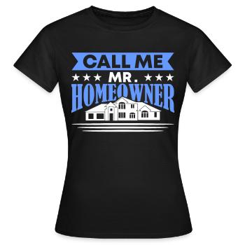 Propriétaire Propriétaire Cadeau Propriétaire Propriétaire - T-shirt Femme - noir - Devant - AI Model Female 172 dark (172cm)