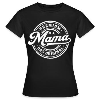Mama Original Muttertag Lustiges Mutter - Frauen T-Shirt - Schwarz - Vorne - AI Model Female 172 dark (172cm)