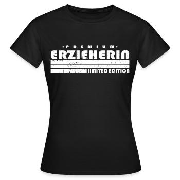 Erzieherin Limited Edition Pädagogin - Frauen T-Shirt - Schwarz - Vorne - AI Model Female 172 dark (172cm)
