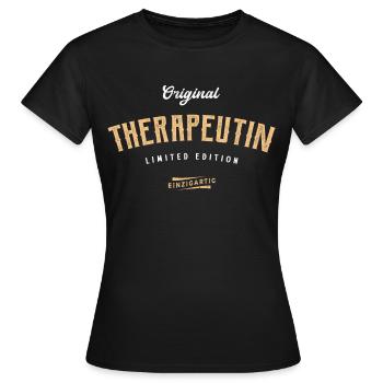 Therapeutin Limited Edition - Frauen T-Shirt - Schwarz - Vorne - AI Model Female 172 dark (172cm)