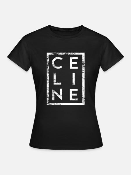 Céline Minimalisme - T-shirt Femme - noir