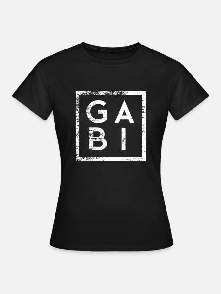 Gabi Minimalisme - T-shirt Femme - noir