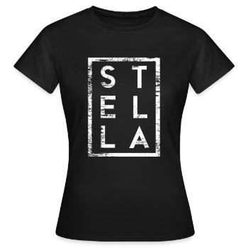 Stella Minimalism - Women's T-Shirt - black - Front - AI Model Female 172 dark (172cm)
