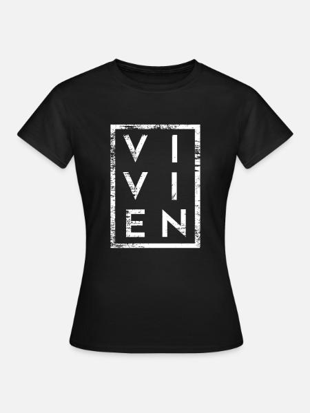 Vivien Minimalismo - Maglietta da donna - nero