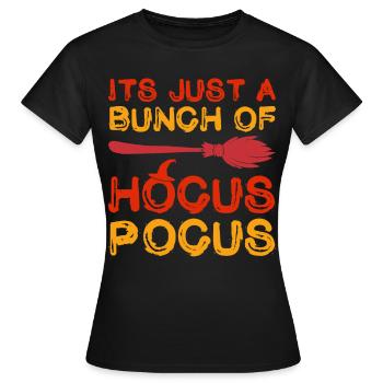 Es Ist Nur Ein Haufen Hokuspokus-Kostüme - Frauen T-Shirt - Schwarz - Vorne - AI Model Female 172 dark (172cm)