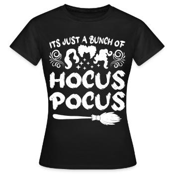 Es Ist Nur Ein Haufen Hokuspokus-Kostüme - Frauen T-Shirt - Schwarz - Vorne - AI Model Female 172 dark (172cm)