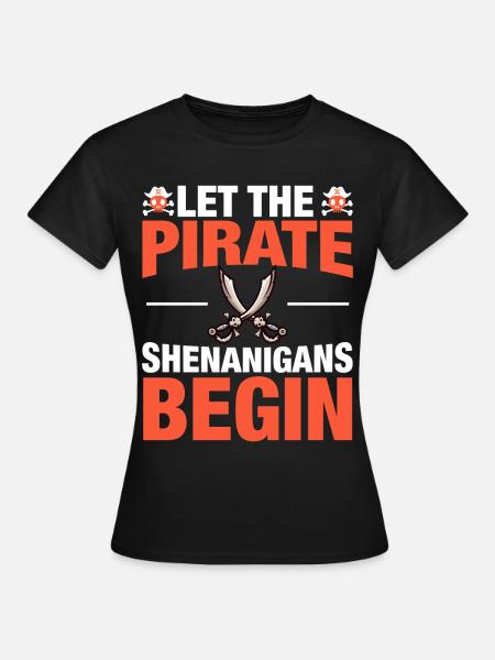 Piraten - Spielereien Crossbones Freebooter - Frauen T-Shirt - Schwarz