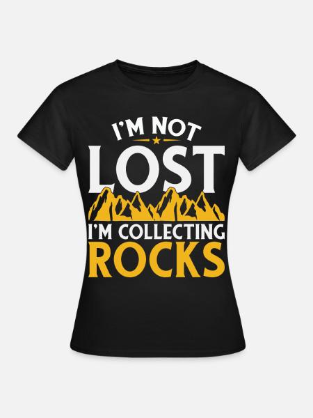 Wandern Bergsteigen Klettern Extrem Bergsteiger - Frauen T-Shirt - Schwarz