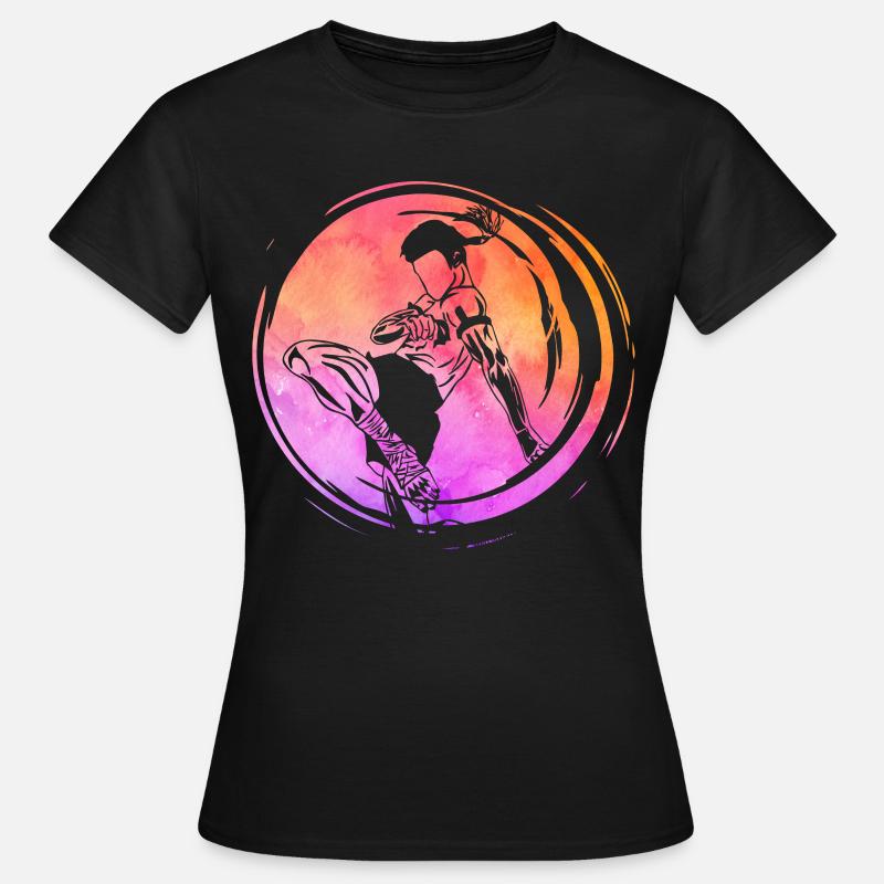 Muay Thai - Frauen T-Shirt - Schwarz