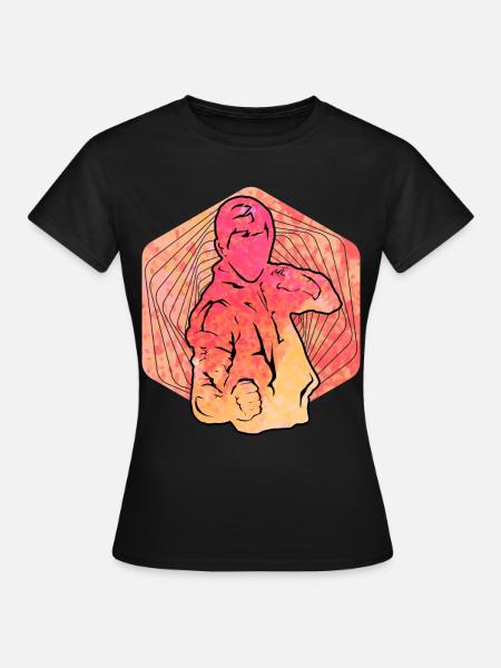 Wing Chun - Frauen T-Shirt - Schwarz