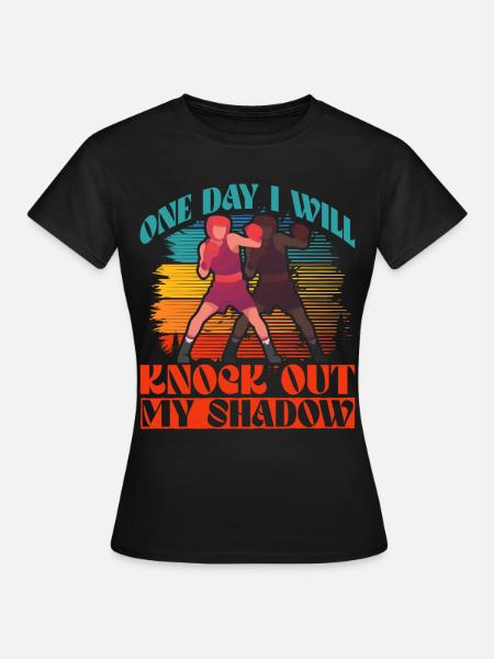 Un jour, j’assommerai mon Ombre - T-shirt Femme - noir