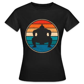 Sumo - Women's T-Shirt - black - Front - AI Model Female 172 dark (172cm)