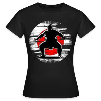 Sumo - Women's T-Shirt - black - Front - AI Model Female 172 dark (172cm)