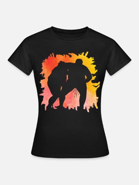 Sumo - Frauen T-Shirt - Schwarz