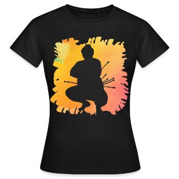 Sumo - Women's T-Shirt - black - Front - AI Model Female 172 dark (172cm)