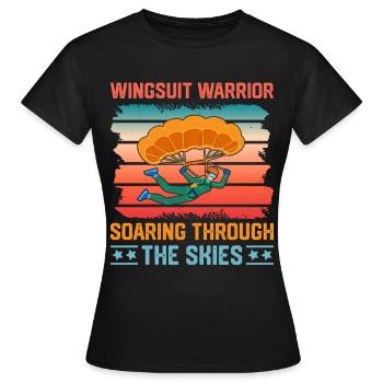 Parachutisme Parachutisme - T-shirt Femme - noir - Devant - AI Model Female 172 dark (172cm)