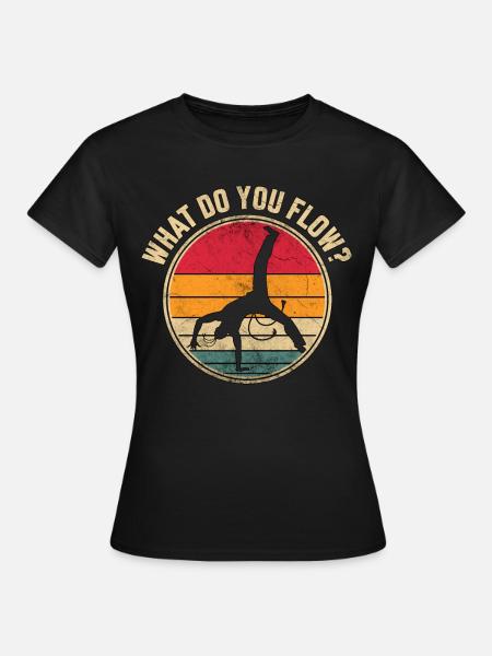 Was fliegst du? - Frauen T-Shirt - Schwarz