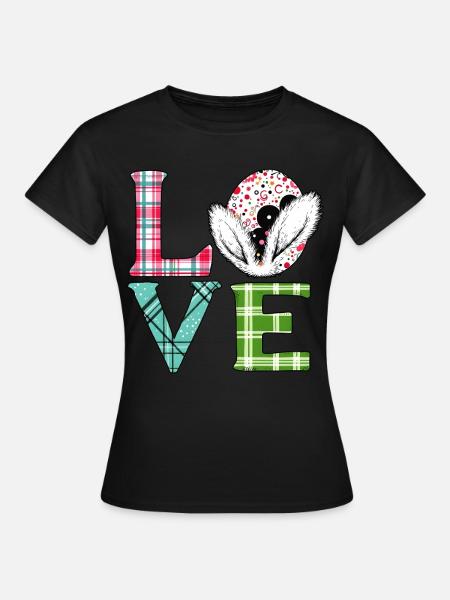 Liebe Ostern - Frauen T-Shirt - Schwarz