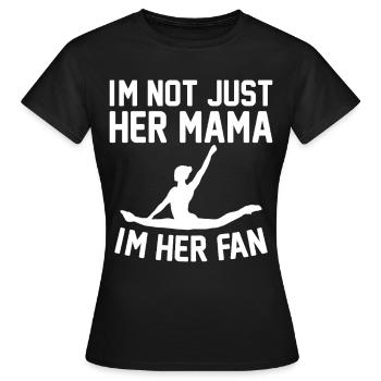 Circus Trapez Für Trapezkünstlerkostüm - Frauen T-Shirt - Schwarz - Vorne - AI Model Female 172 dark (172cm)