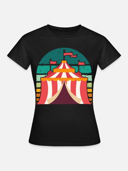 Cirque - T-shirt Femme - noir