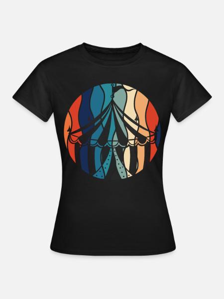 Cirque - T-shirt Femme - noir