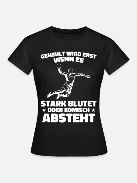 Handball Liebhaber Handball Sport Spieler - Frauen T-Shirt - Schwarz