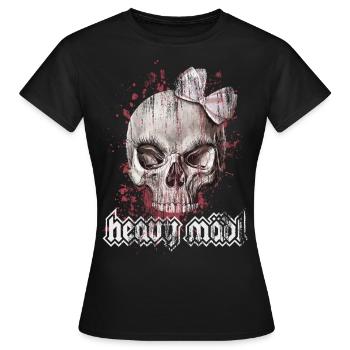 Fille lourde - T-shirt Femme - noir - Devant - AI Model Female 172 dark (172cm)