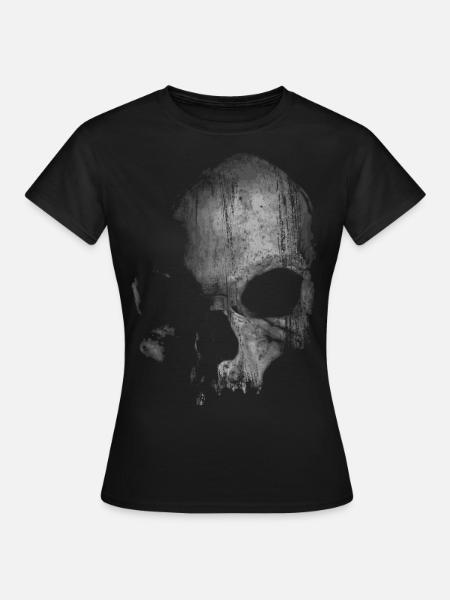 Tête de mort - T-shirt Femme - noir