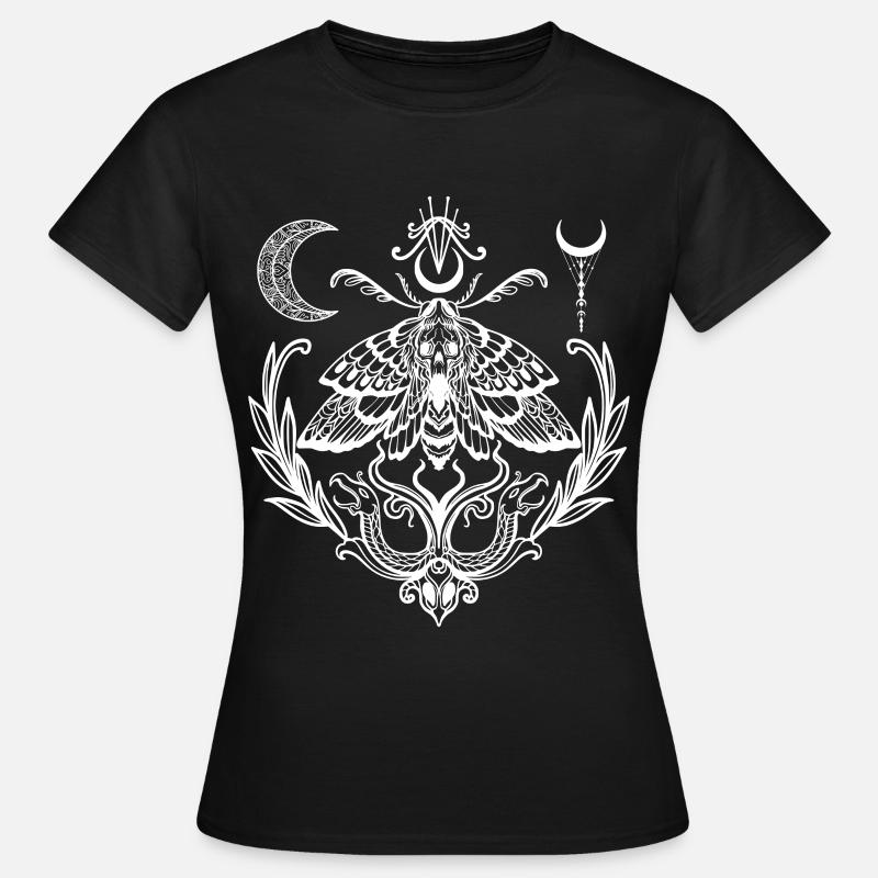 Wicca-Design. - Frauen T-Shirt - Schwarz