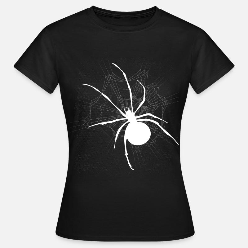 Spinne - Frauen T-Shirt - Schwarz