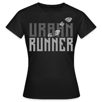 Coureur - T-shirt Femme - noir - Devant - AI Model Female 172 dark (172cm)