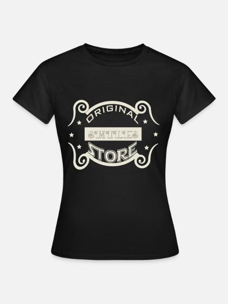 Laden Smiles - Frauen T-Shirt - Schwarz