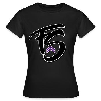 Frischer Stil - Frauen T-Shirt - Schwarz - Vorne - AI Model Female 172 dark (172cm)