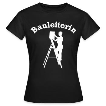 Gestionnaire de site Gestionnaire de site - T-shirt Femme - noir - Devant - AI Model Female 172 dark (172cm)