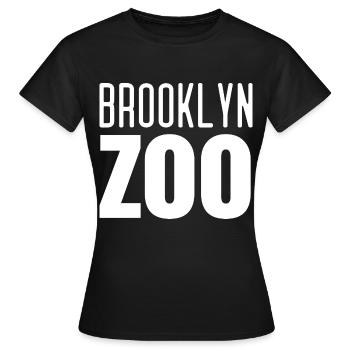 Brooklyn zoo - T-shirt Femme - noir - Devant - AI Model Female 172 dark (172cm)