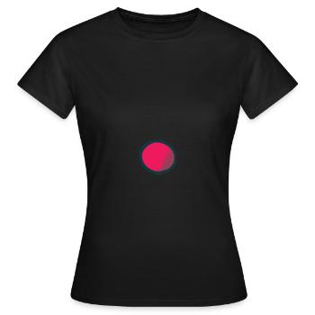 Red nose of a clown - Women's T-Shirt - black - Front - AI Model Female 172 dark (172cm)