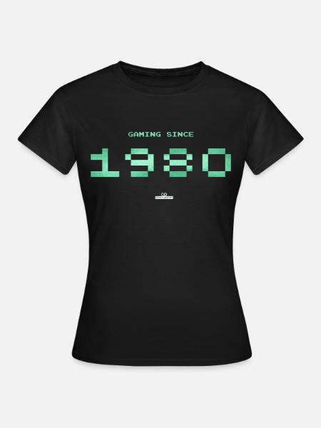 Infinite gameplay 1980 - Frauen T-Shirt - Schwarz
