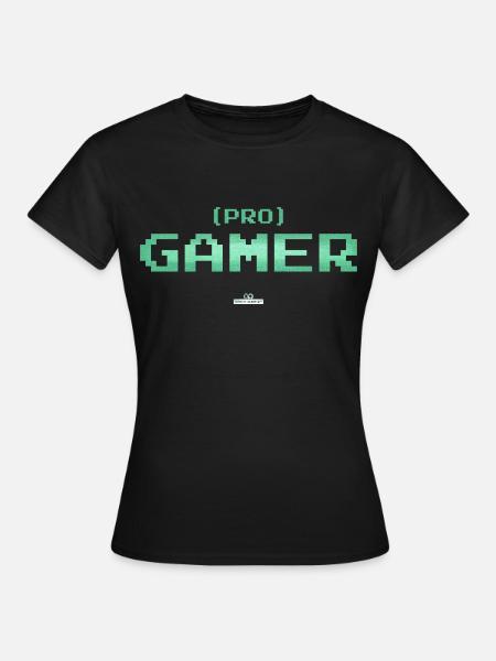 Infinite gameplay pro gamer - Frauen T-Shirt - Schwarz