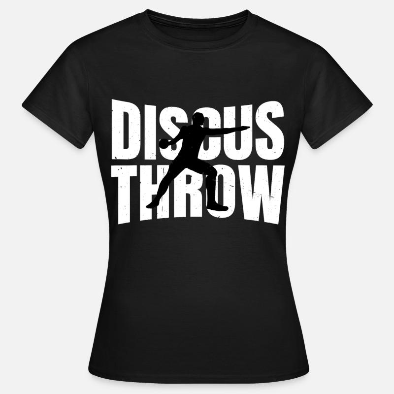 Lancer du disque 3 - T-shirt Femme - noir