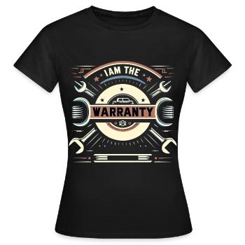Je suis la garantie 42 - T-shirt Femme - noir - Devant - AI Model Female 172 dark (172cm)