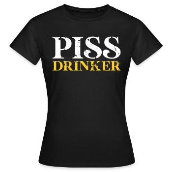 Fête fête porno sexe cadeau d'anniversaire - T-shirt Femme - noir - Devant - AI Model Female 172 dark (172cm)