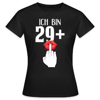 30 Frauen Geburtstag Party Damen Geschenkidee - Frauen T-Shirt - Schwarz - Vorne - AI Model Female 172 dark (172cm)